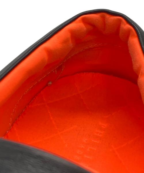 philipp plein（フィリッププレイン）philipp plein (フィリッププレイン) スリッポン ブラック サイズ:42の古着・服飾アイテム