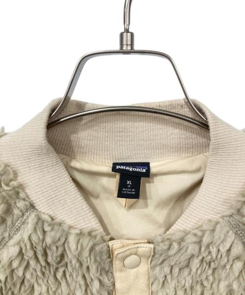 Patagonia（パタゴニア）Patagonia (パタゴニア) RETRO-X Bomber Jacket ベージュ×アイボリー サイズ:XLサイズの古着・服飾アイテム
