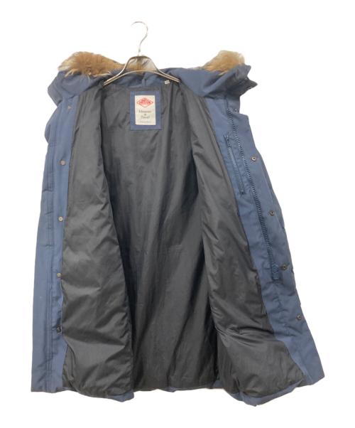 DANTON（ダントン）DANTON (ダントン) ダウンコート ブルー サイズ:SIZE 36の古着・服飾アイテム