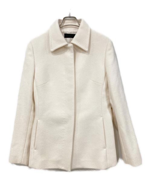 icB（アイシービー）icB (アイシービー) ショートコート アイボリー サイズ:JPN 15 未使用品の古着・服飾アイテム