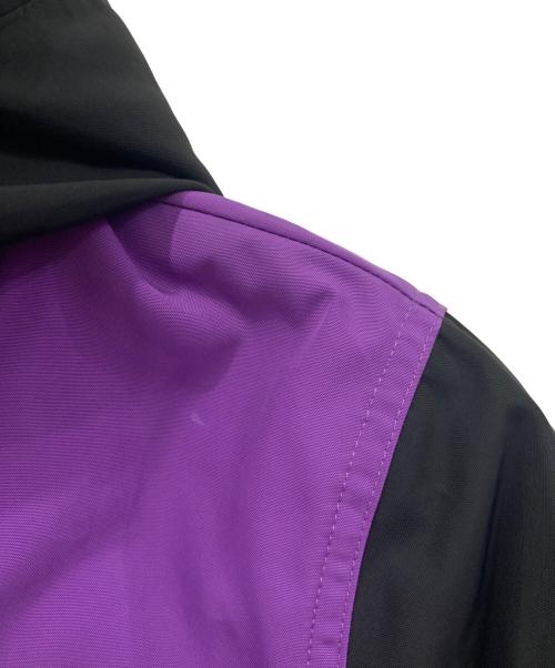 adidas（アディダス）adidas (アディダス) 中綿ジャケット ブラック×パープル サイズ:Mの古着・服飾アイテム