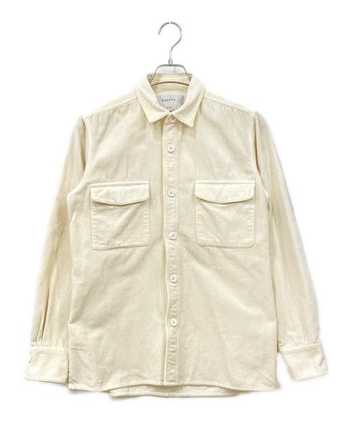 Bagutta（バグッタ）Bagutta (バグッタ) 長袖シャツ ホワイト サイズ:SIZE 46の古着・服飾アイテム