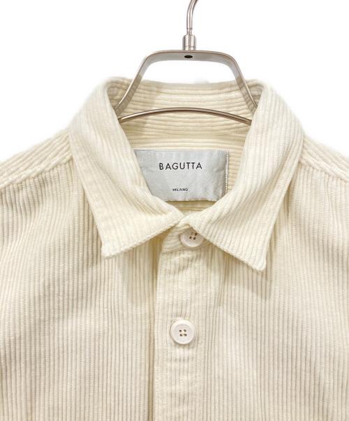 Bagutta（バグッタ）Bagutta (バグッタ) 長袖シャツ ホワイト サイズ:SIZE 46の古着・服飾アイテム
