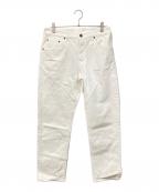 YCHAIイカイ）の古着「ホワイトジーンズ」｜ホワイト