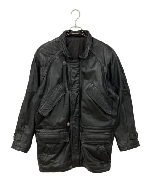 san mirage（サンミラージュ）san mirage (サンミラージュ) レザージャケット ブラック サイズ:SIZE Freeの古着・服飾アイテム