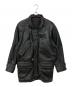 san mirage（サンミラージュ）の古着「レザージャケット」｜ブラック