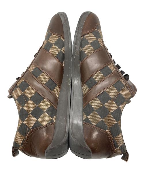 LOUIS VUITTON（ルイ ヴィトン）LOUIS VUITTON (ルイ ヴィトン) ローカットスニーカー ブラウン サイズ:7 1/2の古着・服飾アイテム