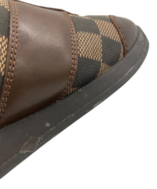 LOUIS VUITTON（ルイ ヴィトン）LOUIS VUITTON (ルイ ヴィトン) ローカットスニーカー ブラウン サイズ:7 1/2の古着・服飾アイテム