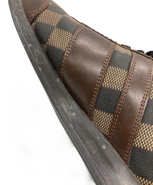 LOUIS VUITTON（ルイ ヴィトン）LOUIS VUITTON (ルイ ヴィトン) ローカットスニーカー ブラウン サイズ:7 1/2の古着・服飾アイテム