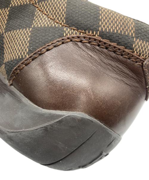 LOUIS VUITTON（ルイ ヴィトン）LOUIS VUITTON (ルイ ヴィトン) ローカットスニーカー ブラウン サイズ:7 1/2の古着・服飾アイテム