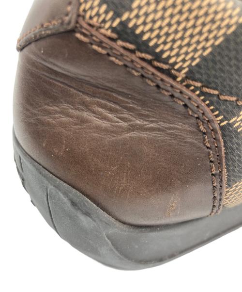 LOUIS VUITTON（ルイ ヴィトン）LOUIS VUITTON (ルイ ヴィトン) ローカットスニーカー ブラウン サイズ:7 1/2の古着・服飾アイテム