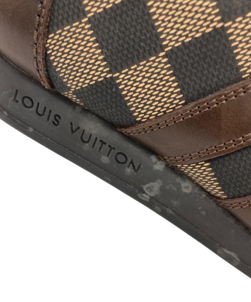 LOUIS VUITTON（ルイ ヴィトン）LOUIS VUITTON (ルイ ヴィトン) ローカットスニーカー ブラウン サイズ:7 1/2の古着・服飾アイテム