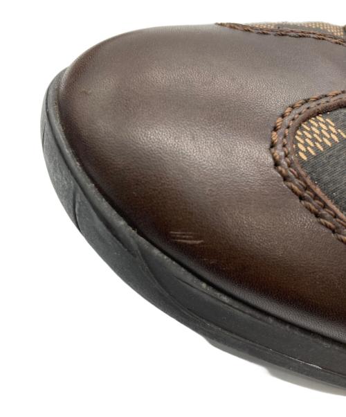 LOUIS VUITTON（ルイ ヴィトン）LOUIS VUITTON (ルイ ヴィトン) ローカットスニーカー ブラウン サイズ:7 1/2の古着・服飾アイテム