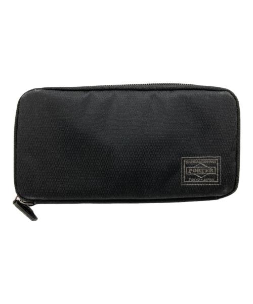 PORTER（ポーター）PORTER (ポーター) トラベルウォレット ブラックの古着・服飾アイテム