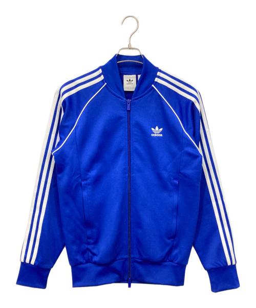 adidas（アディダス）adidas (アディダス) トラックジャケット ブルー×ホワイト サイズ:SIZE Sの古着・服飾アイテム