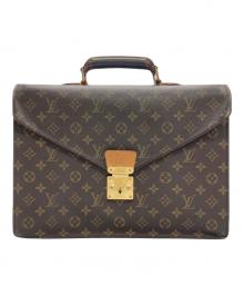 LOUIS VUITTON（ルイ ヴィトン）の古着「セルヴィェット・コンセイエ」｜ブラウン