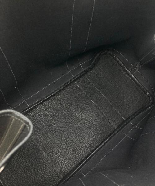 HERMES（エルメス）HERMES (エルメス) ガーデンパーティPM ブラックの古着・服飾アイテム