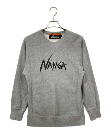 中古・古着通販】NANGA (ナンガ) スウェット グレー×ブラック サイズ:M 
