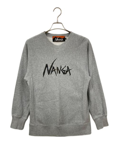 NANGA（ナンガ）NANGA (ナンガ) スウェット グレー×ブラック サイズ:Mの古着・服飾アイテム