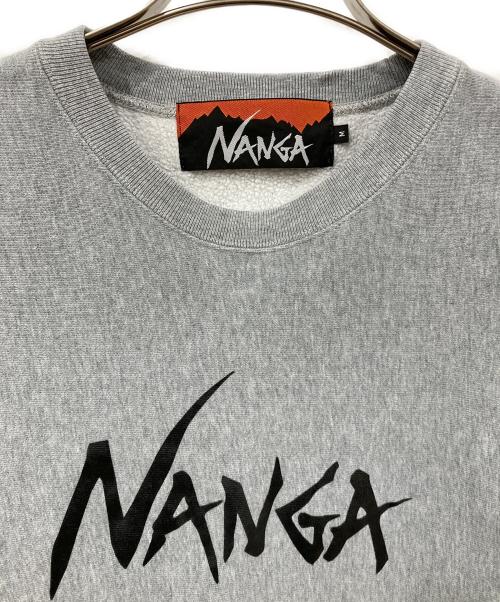 NANGA（ナンガ）NANGA (ナンガ) スウェット グレー×ブラック サイズ:Mの古着・服飾アイテム