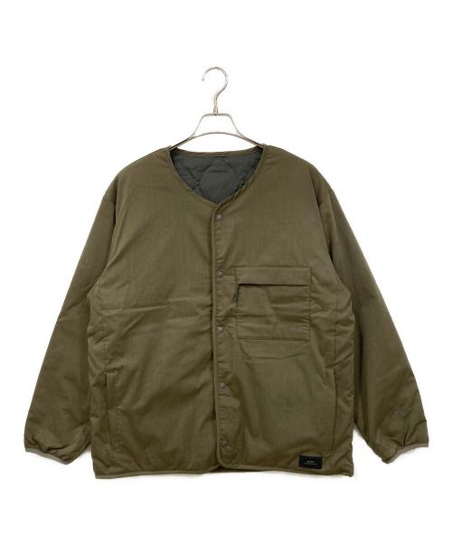 NANGA（ナンガ）NANGA (ナンガ) SLICK (スリック) ダウンジャケット グリーン×グレー サイズ:2の古着・服飾アイテム