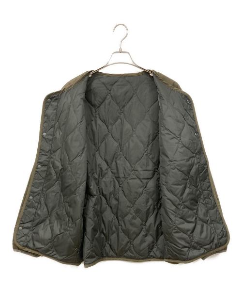 NANGA（ナンガ）NANGA (ナンガ) SLICK (スリック) ダウンジャケット グリーン×グレー サイズ:2の古着・服飾アイテム