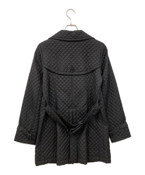BURBERRY LONDON（バーバリーロンドン）BURBERRY LONDON (バーバリーロンドン) キルティングコート ブラック サイズ:40の古着・服飾アイテム