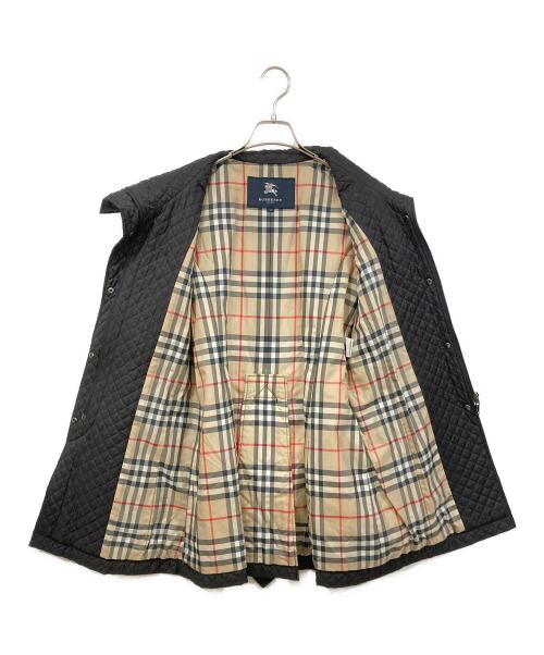 BURBERRY LONDON（バーバリーロンドン）BURBERRY LONDON (バーバリーロンドン) キルティングコート ブラック サイズ:40の古着・服飾アイテム