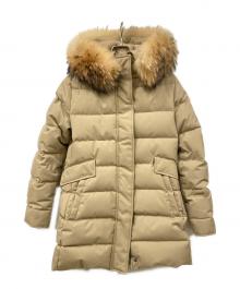 Pyrenex（ピレネックス）の古着「ダウンコート」｜ベージュ