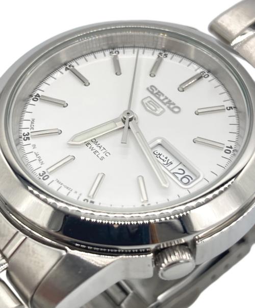 SEIKO（セイコー）SEIKO (セイコー) 自動巻き ホワイトの古着・服飾アイテム