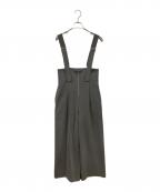 Mystradaマイストラーダ）の古着「ハイウエストサスペパンツ」｜グレー