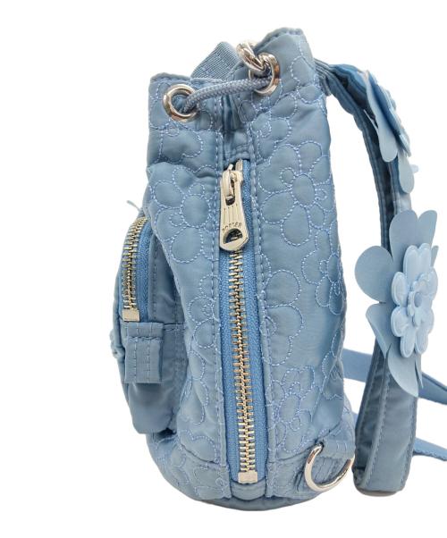 PORTER（ポーター）PORTER (ポーター) CECILIE BAHNSEN (セシリーバンセン) BONSAC MINI スカイブルーの古着・服飾アイテム