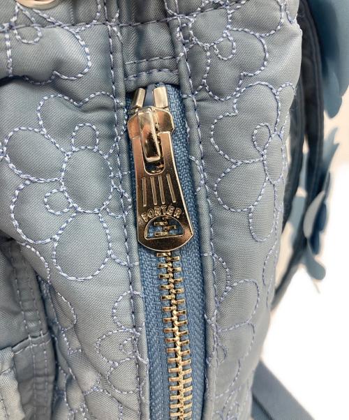 PORTER（ポーター）PORTER (ポーター) CECILIE BAHNSEN (セシリーバンセン) BONSAC MINI スカイブルーの古着・服飾アイテム