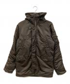 ALPHAアルファ）の古着「フライトジャケット」｜ブラウン