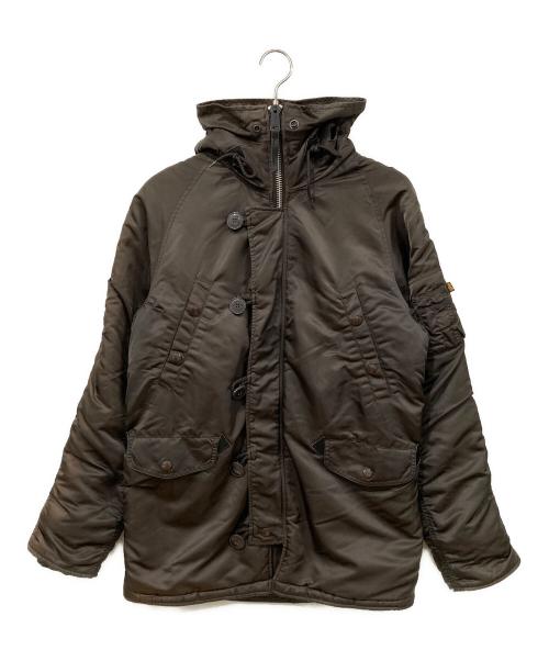 ALPHA（アルファ）ALPHA (アルファ) フライトジャケット ブラウン サイズ:Mの古着・服飾アイテム