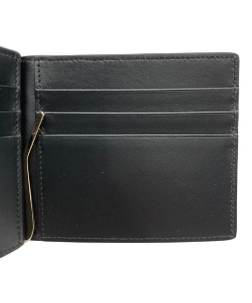 SMYTHSON（スマイソン）SMYTHSON (スマイソン) 2つ折り財布 ブラックの古着・服飾アイテム