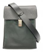 LOUIS VUITTONルイ ヴィトン）の古着「タイガ サラトヴPM」｜ブラック×グリーン