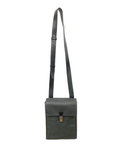LOUIS VUITTON（ルイ ヴィトン）LOUIS VUITTON (ルイ ヴィトン) タイガ サラトヴPM ブラック×グリーンの古着・服飾アイテム