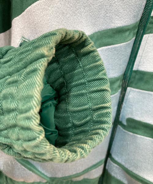 SUPREME（シュプリーム）SUPREME (シュプリーム) HONDA (ホンダ) Puffy Zip Up Work Jacket グリーン×レッド サイズ:Mサイズの古着・服飾アイテム