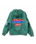 SUPREME (シュプリーム) HONDA (ホンダ) Puffy Zip Up Work Jacket グリーン×レッド サイズ:Mサイズ：27000円