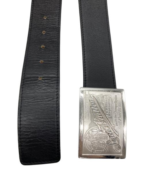 LOUIS VUITTON（ルイ ヴィトン）LOUIS VUITTON (ルイ ヴィトン) レザーベルト ブラックの古着・服飾アイテム