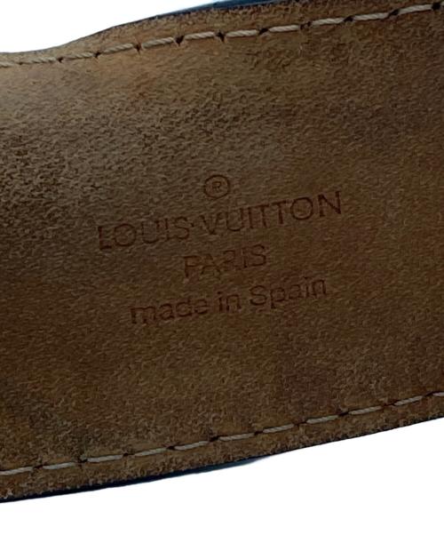 LOUIS VUITTON（ルイ ヴィトン）LOUIS VUITTON (ルイ ヴィトン) レザーベルト ブラックの古着・服飾アイテム
