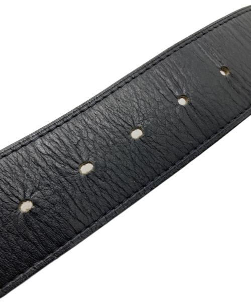 LOUIS VUITTON（ルイ ヴィトン）LOUIS VUITTON (ルイ ヴィトン) レザーベルト ブラックの古着・服飾アイテム