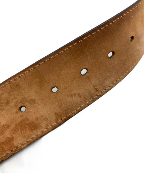 LOUIS VUITTON（ルイ ヴィトン）LOUIS VUITTON (ルイ ヴィトン) レザーベルト ブラックの古着・服飾アイテム