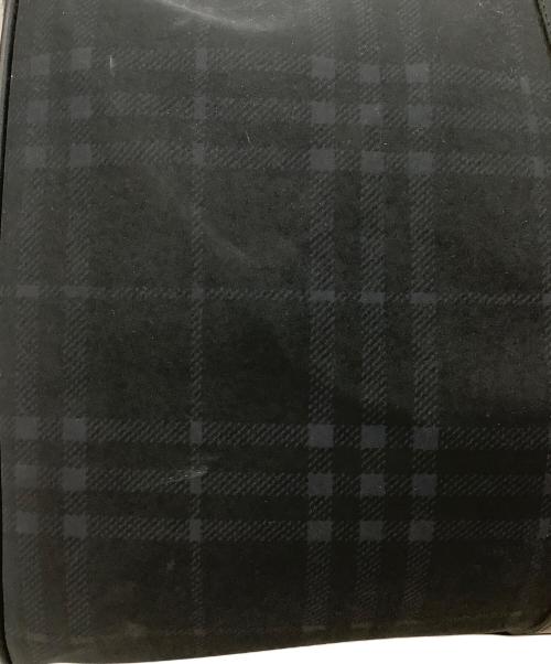 BURBERRY（バーバリー）BURBERRY (バーバリー) ボストンバッグ ブラック×ネイビーの古着・服飾アイテム