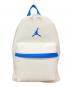 JORDAN（ジョーダン）の古着「モノグラムバックパック」｜ホワイト