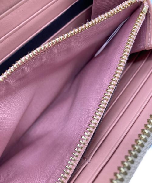 MCM（エムシーエム）MCM (エムシーエム) 長財布 ベージュ×ブラックの古着・服飾アイテム