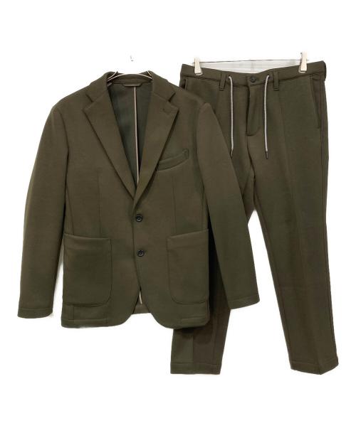 DESIGNWORKS（デザインワークス）DESIGNWORKS (デザインワークス) セットアップスーツ カーキ サイズ:SIZE 46の古着・服飾アイテム