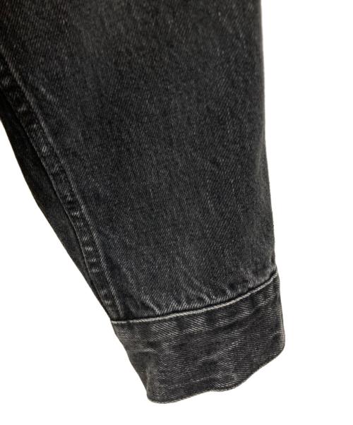 Manual Alphabet（マニュアル アルファベット）Manual Alphabet (マニュアル アルファベット) デニムジャケット ブラック サイズ:4の古着・服飾アイテム