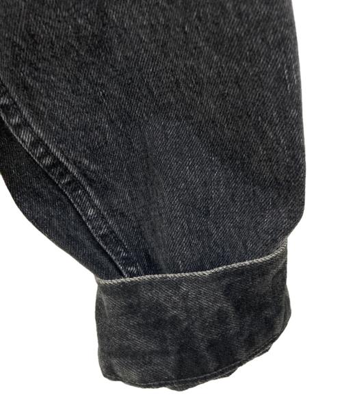 Manual Alphabet（マニュアル アルファベット）Manual Alphabet (マニュアル アルファベット) デニムジャケット ブラック サイズ:4の古着・服飾アイテム